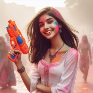 Bing AI Prompts for Realistic Holi Festival Photos