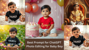 prompt for chatgpt photo editing for baby boy