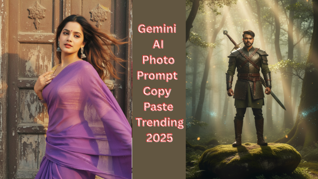 Gemini ai photo prompt copy paste trending