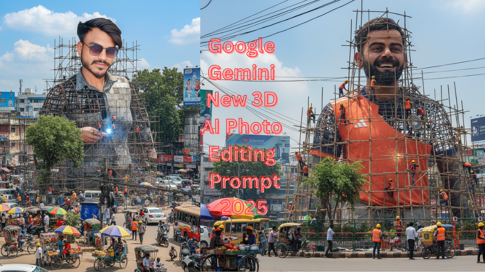 Google Gemini Statue Ai Photo Editing Prompt