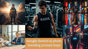 google gemini ai photo trending prompt boys