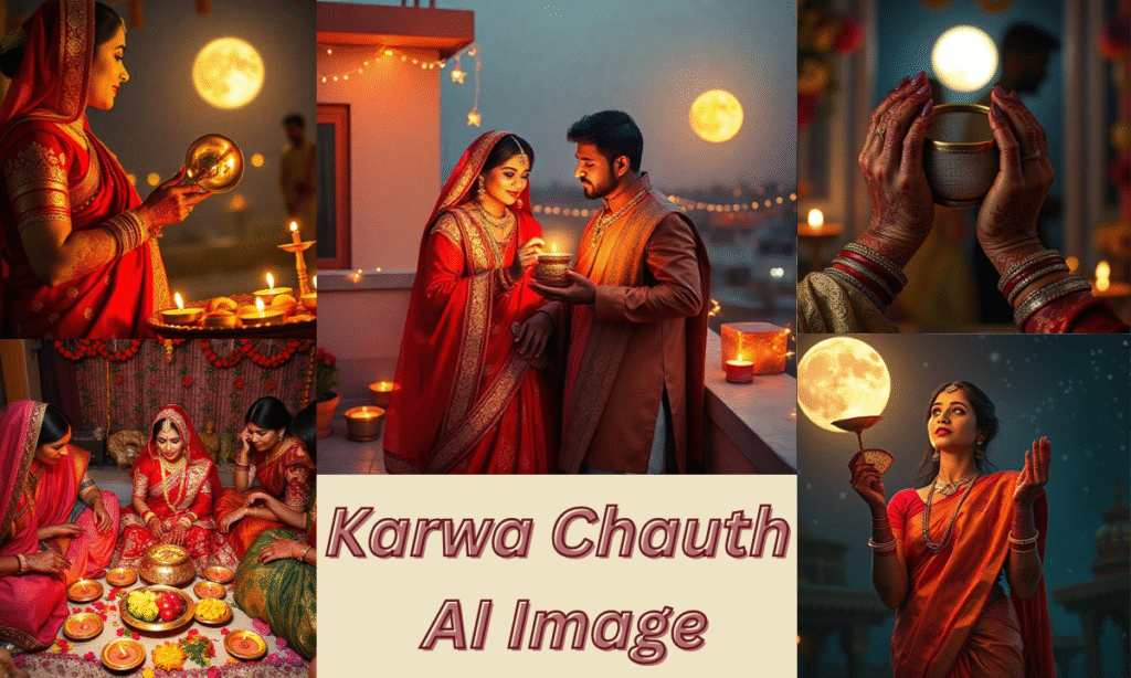 Karwa Chauth AI Images
