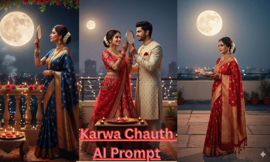 AI Karwa Chauth photo