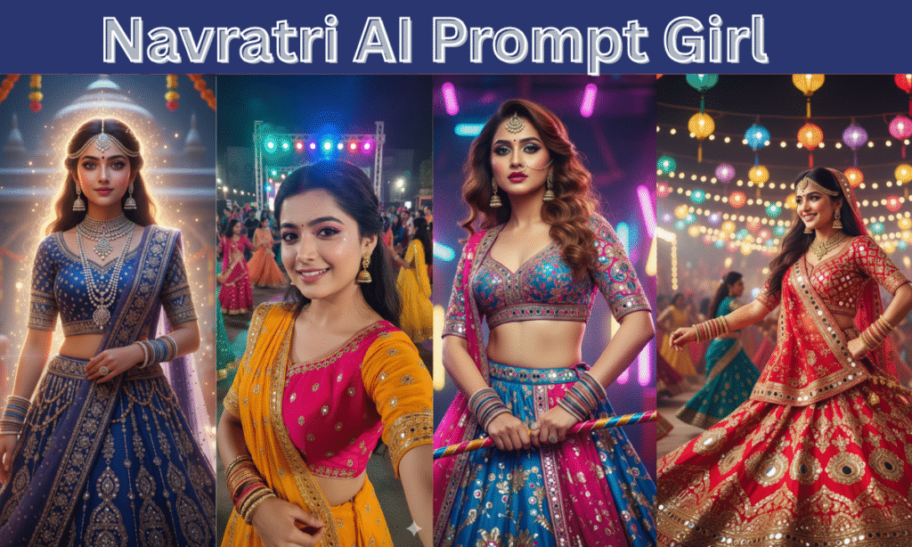 Navratri AI Prompt Girl