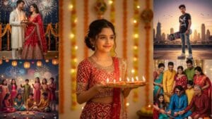 trending Diwali Gemini AI Prompts and make viral AI photos instantly!