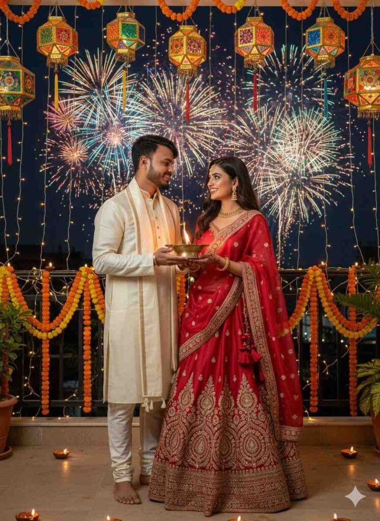 Diwali Gemini Prompt for Couple