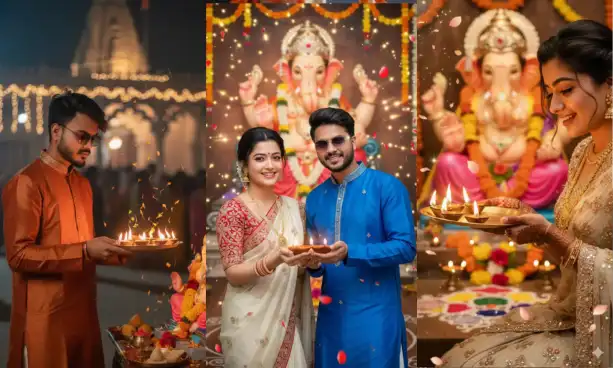 Ganesh Chaturthi Photo Editing Prompts
