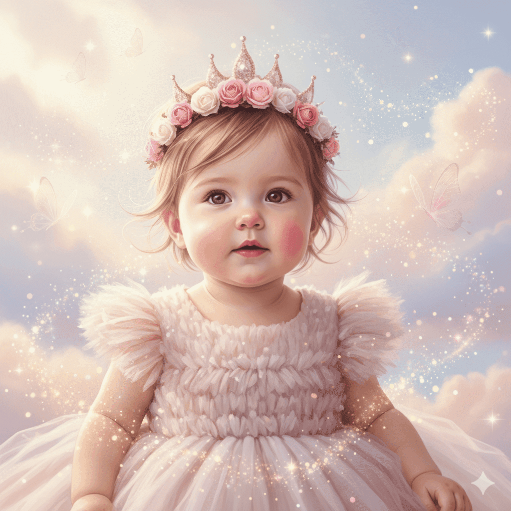 Gemini AI Photo Editing for Baby Girl