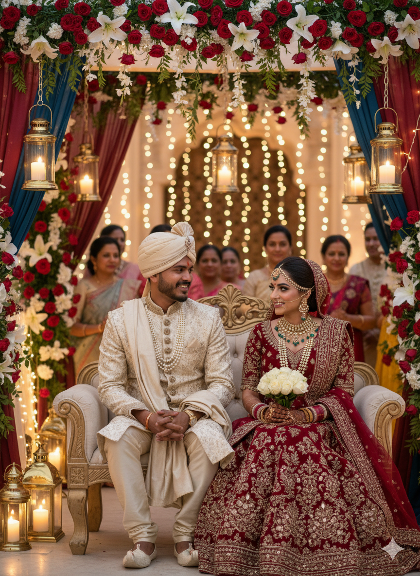 muslim wedding prompt for gemini