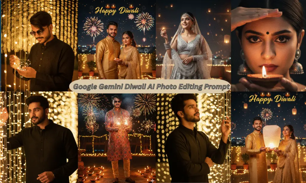 Google Gemini Diwali AI Photo Editing Prompt