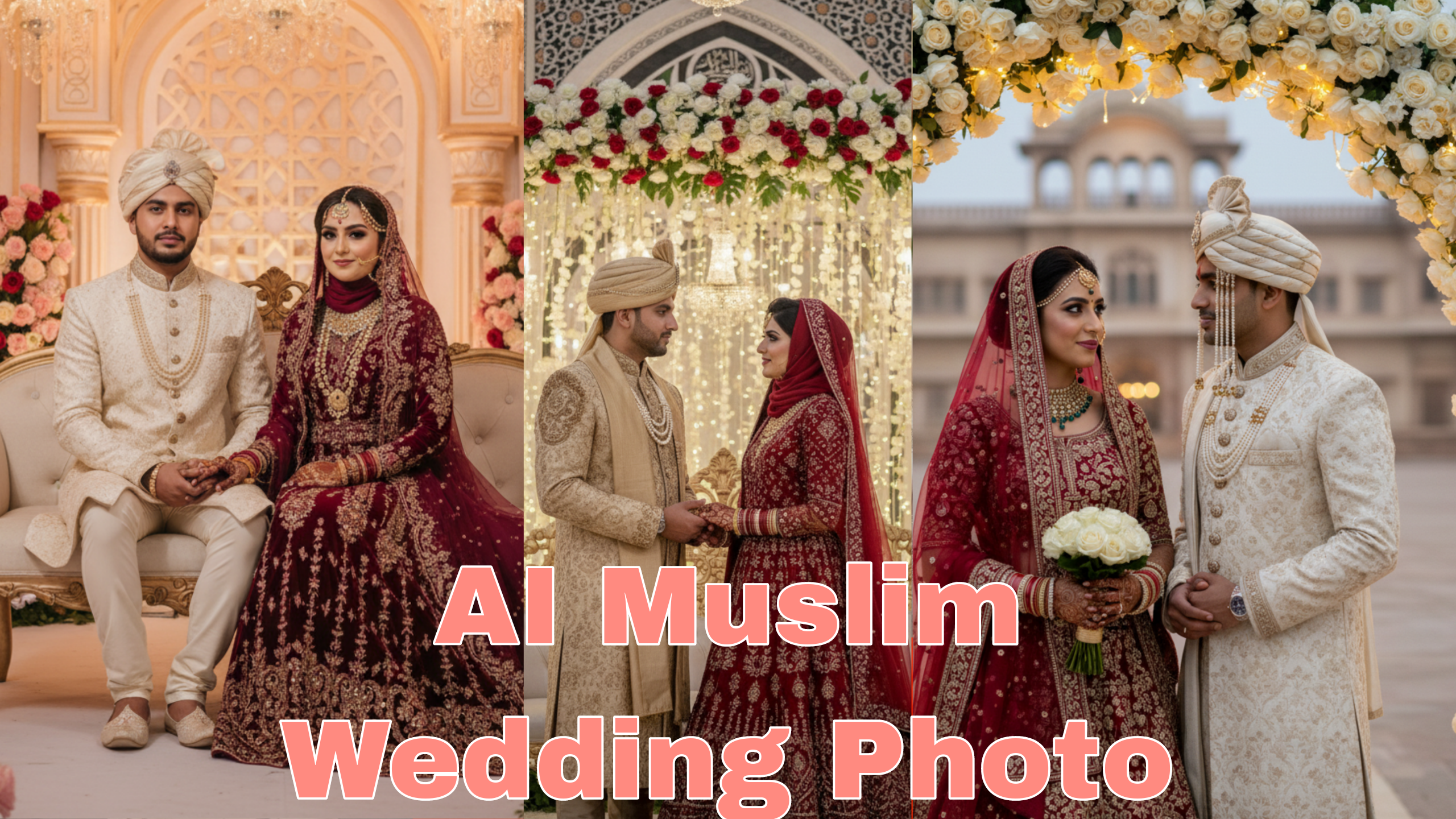 AI Muslim Wedding Photo Generator