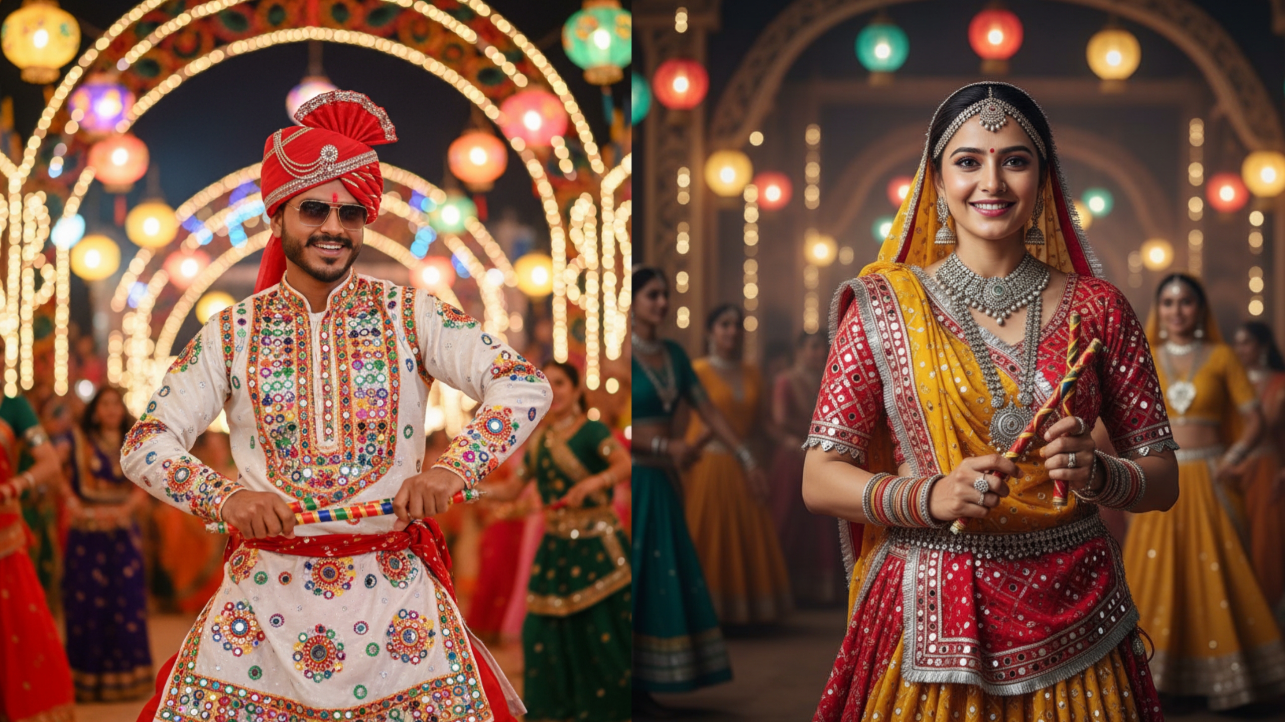 Garba Look Prompt for Gemini AI