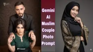 Gemini AI Muslim Couple Photo Prompt
