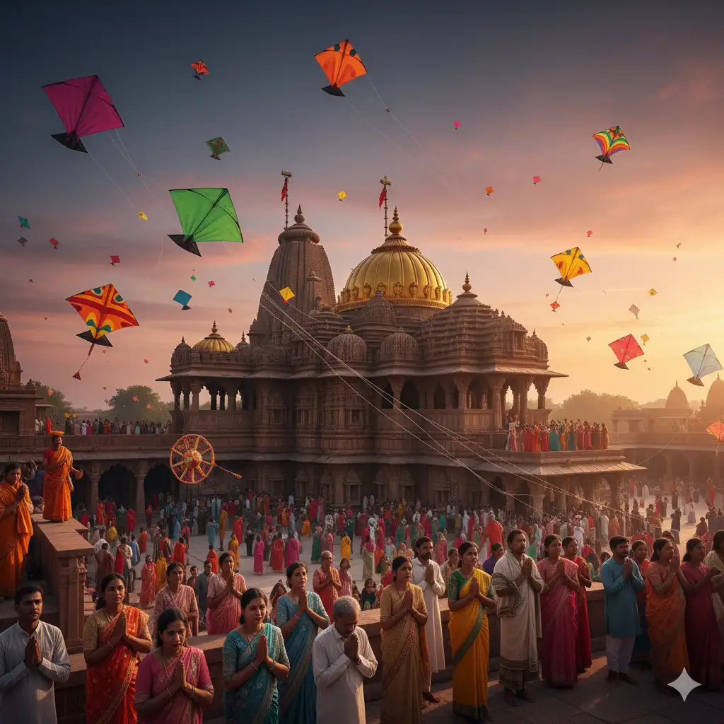 Spiritual Makar Sankranti Prompt