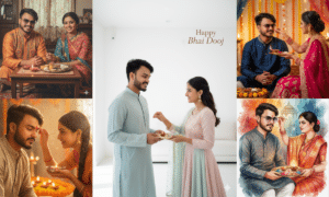 Gemini AI Image Prompt For Bhai Dooj 2025