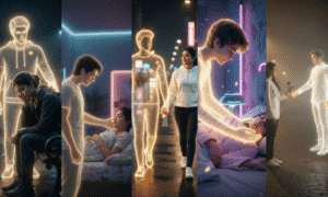 Google Gemini Neon Boy AI Photo Editing Prompts 2025