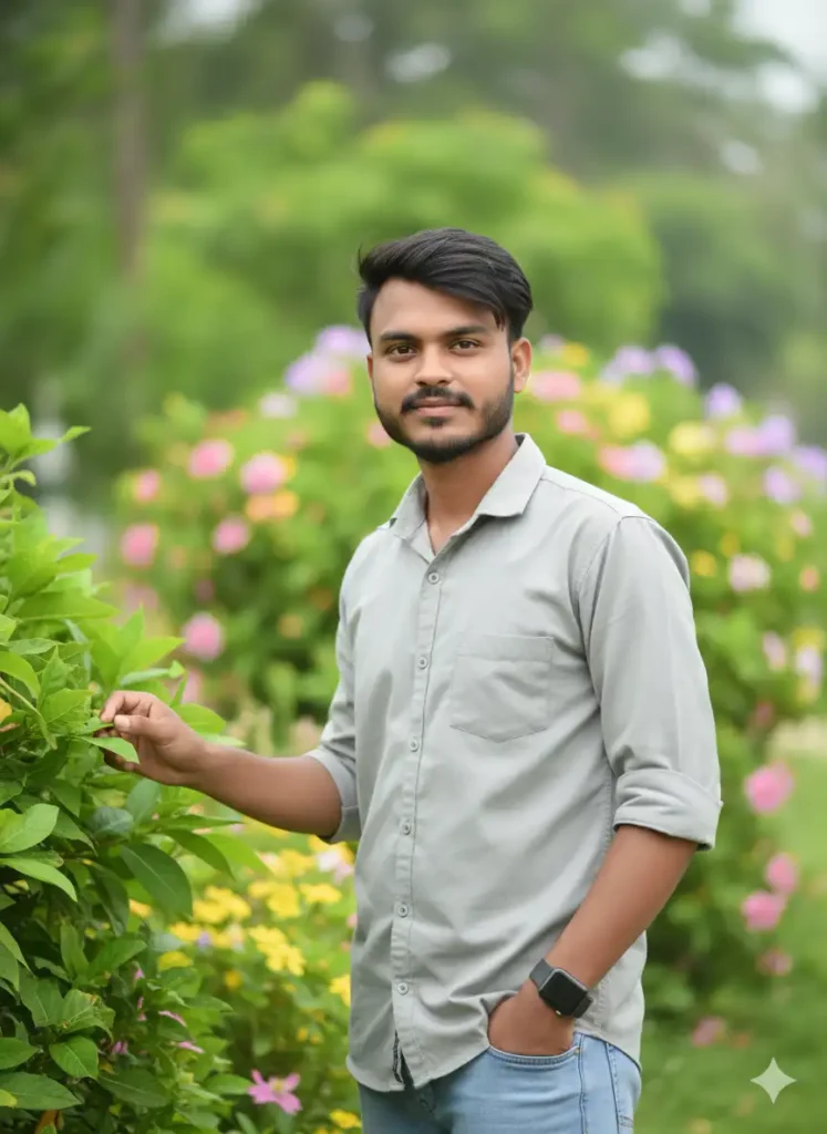 Natural Greenery Close up Gemini AI Prompts for Boys