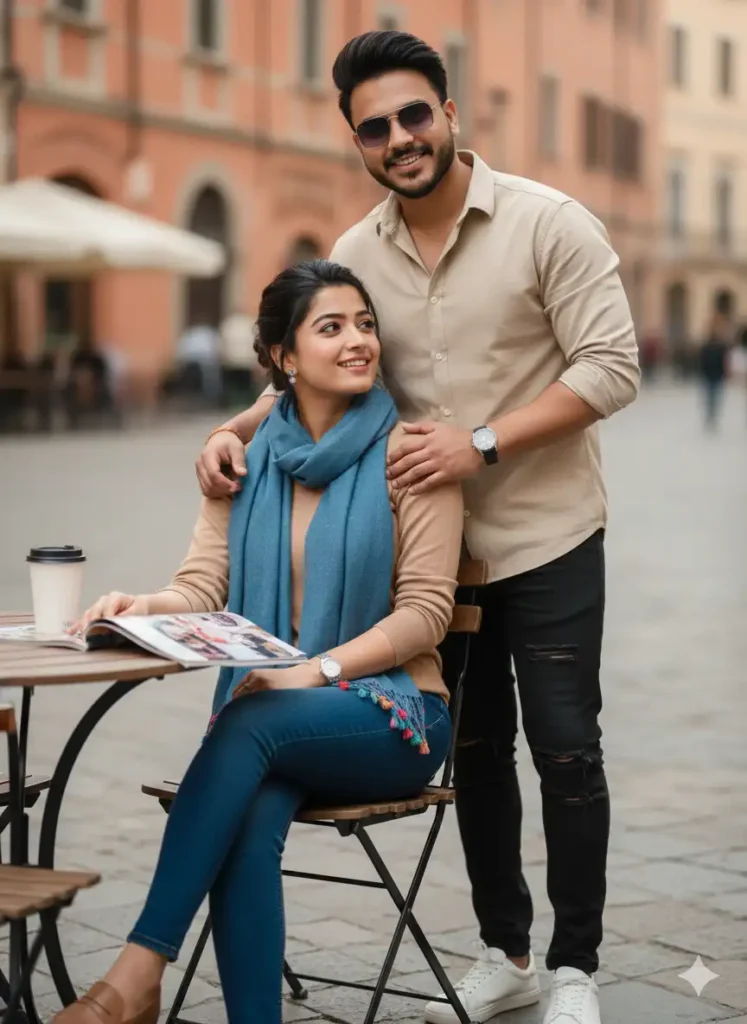 Prompt 1 Google Gemini AI Couple Portrait Photo Editing Prompts