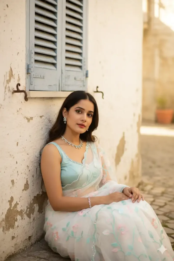 Soft Focus Cinematic Italian Street Close UpAI Editing Prompts for Girls