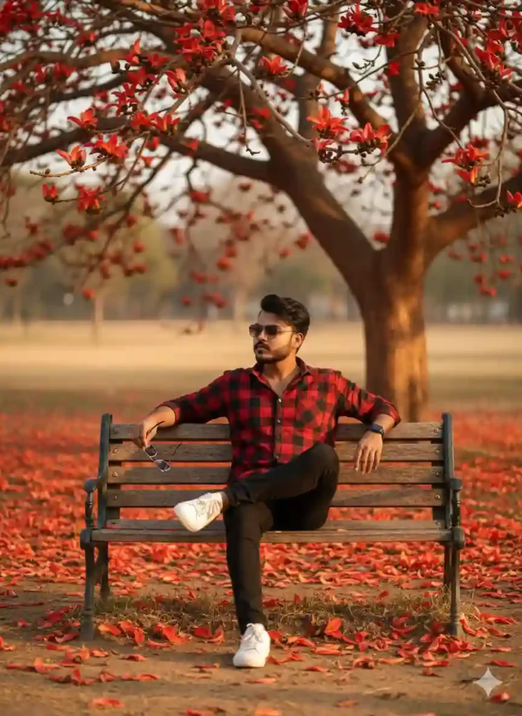 8K Outdoor Bombax Flower Portrait Trending AI Editing Prompts 2025
