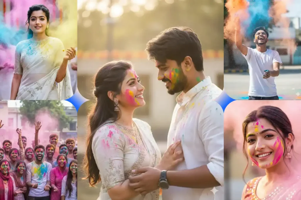 Holi AI Photo Editing Prompts 2026 – Create Colorful and Viral Images with AI