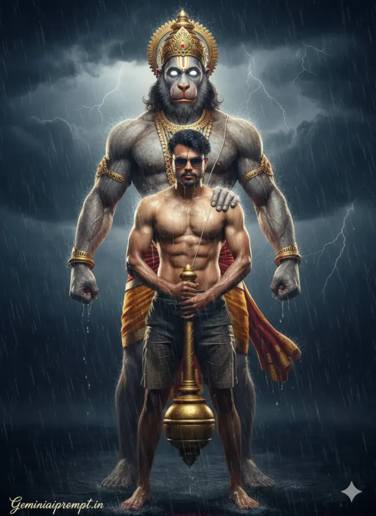 Prompt 4 Hanuman Ji Gym Trending Ai Photo Editing Prompt 2026