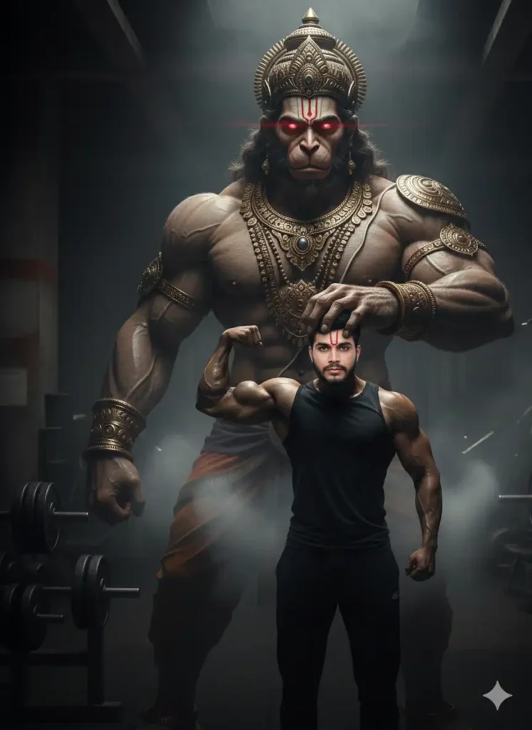 Viral Hanuman Ji Gym Ai Photo Editing Prompt 2026