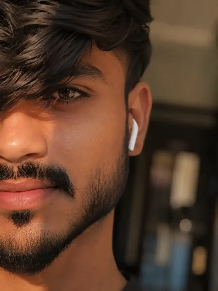 Boy Left Half Face AI Photo Editing Portrait Prompt