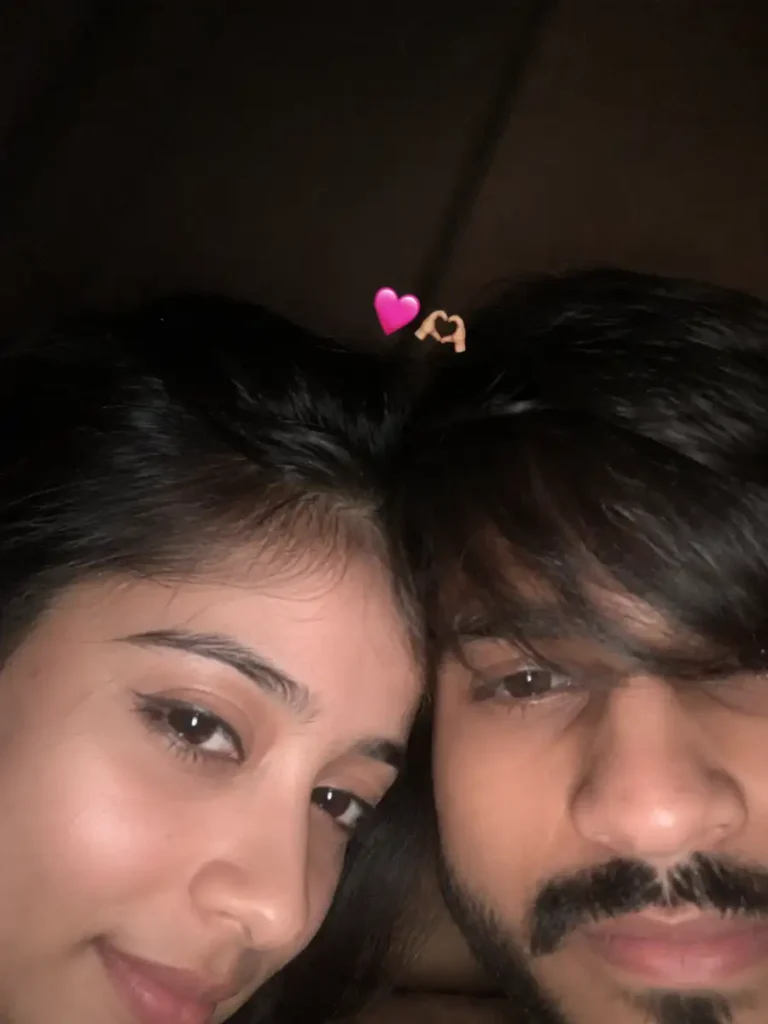 Couple Half Face AI Photo Editing Portrait Prompt